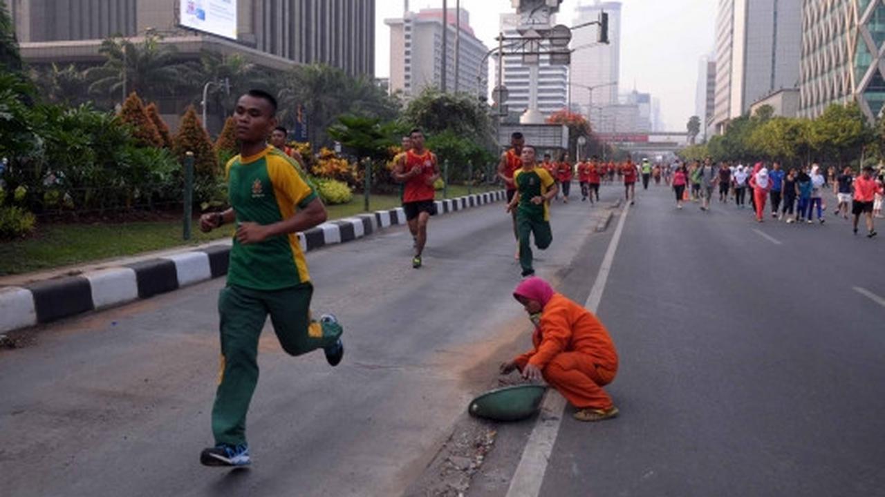 12 Ribu peserta ramaikan lomba lari HUT ke-70 TNI