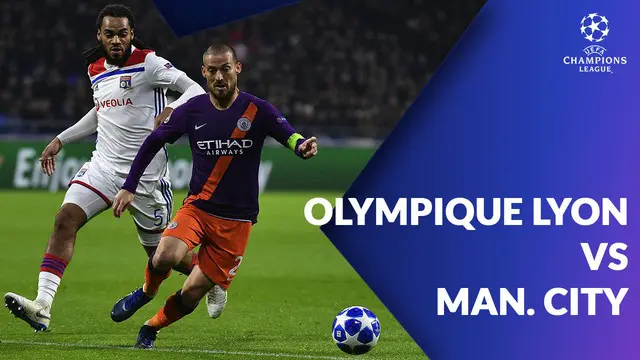 VIDEO: Manchester City Ditahan Olympique Lyon