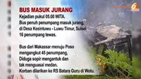 [VIDEO] Bus Masuk Jurang di Sulsel, 16 Tewas