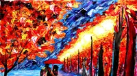 Ini 10 Lukisan dari Seniman Buta yang Hanya Andalkan Indra Peraba