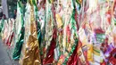 Sejumlah parsel yang dijual di kawasan Cikini, Jakarta, Selasa (28/5/2019). Menjelang hari raya Idul Fitri 1440 H, penjualan parsel di kawasan tersebut mulai meningkat, meskipun diakui para pedagang jumlah pejualan tidak sebanyak tahun lalu. (Liputan6.com/Immanuel Antonius)
