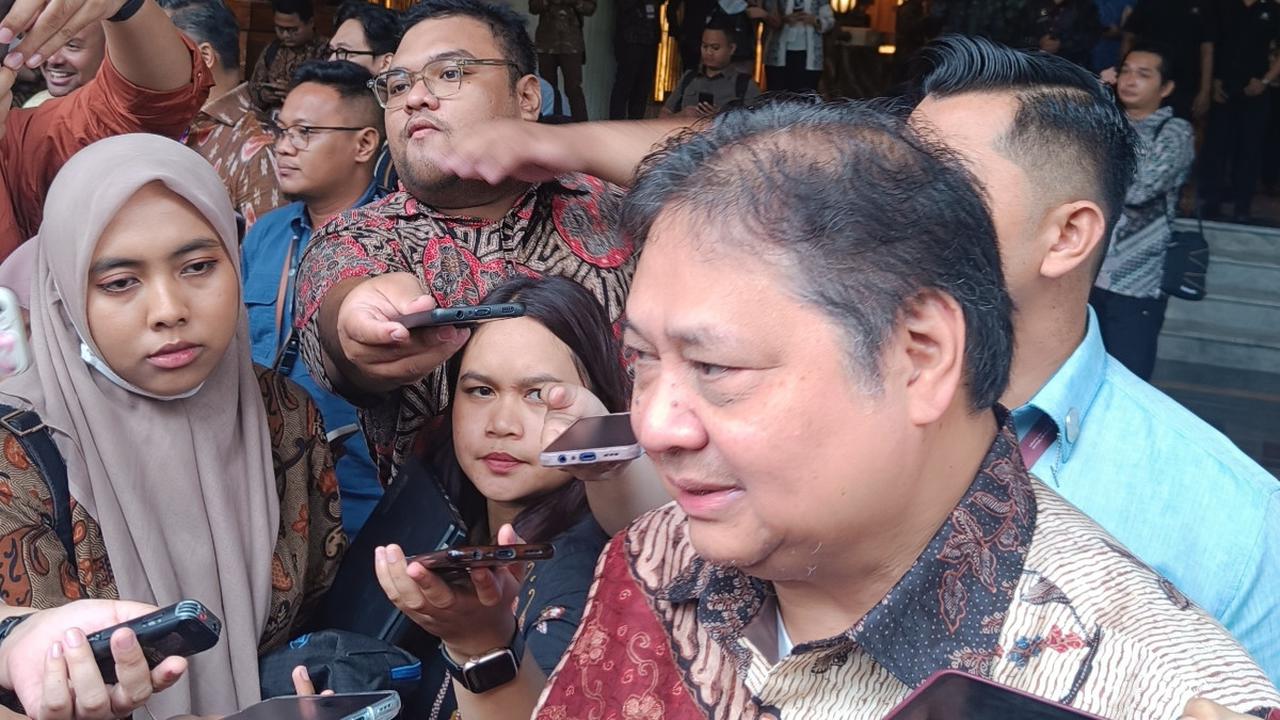 Airlangga Jawab Isu Reshuffle Besok dan Daftar Menteri Kabinet Prabowo-Gibran