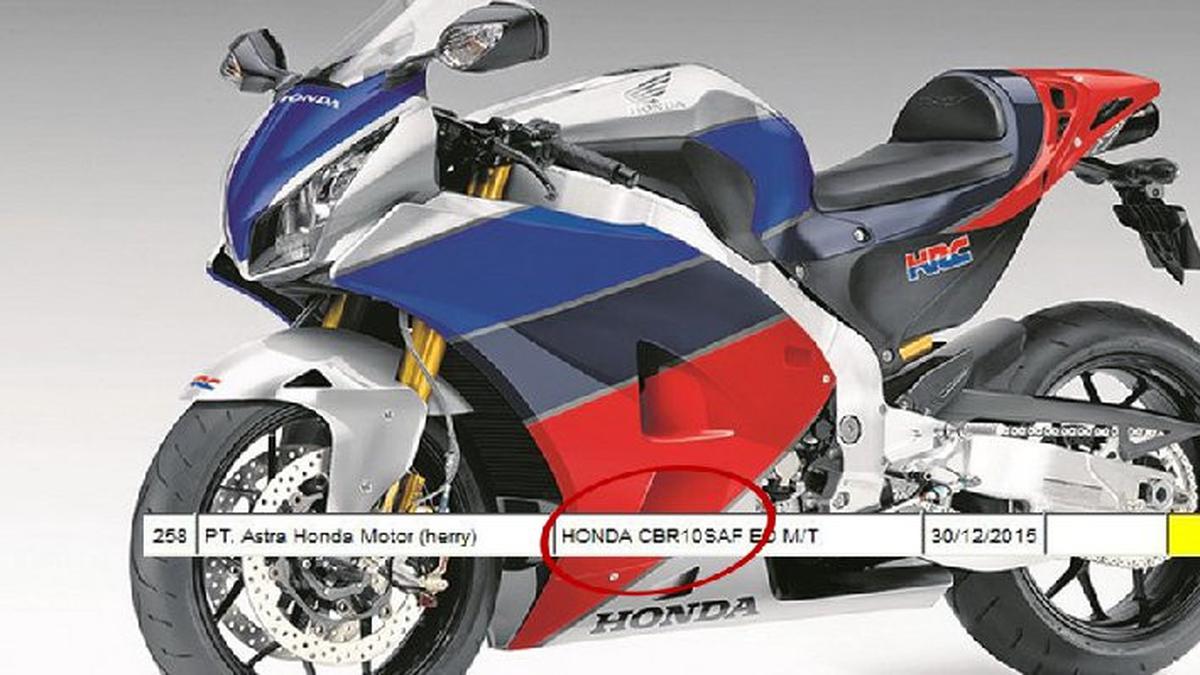 Kode Tpt Honda Terkuak Isyarat Cbr1000rr Terbaru Masuk Indonesia Berita 2573