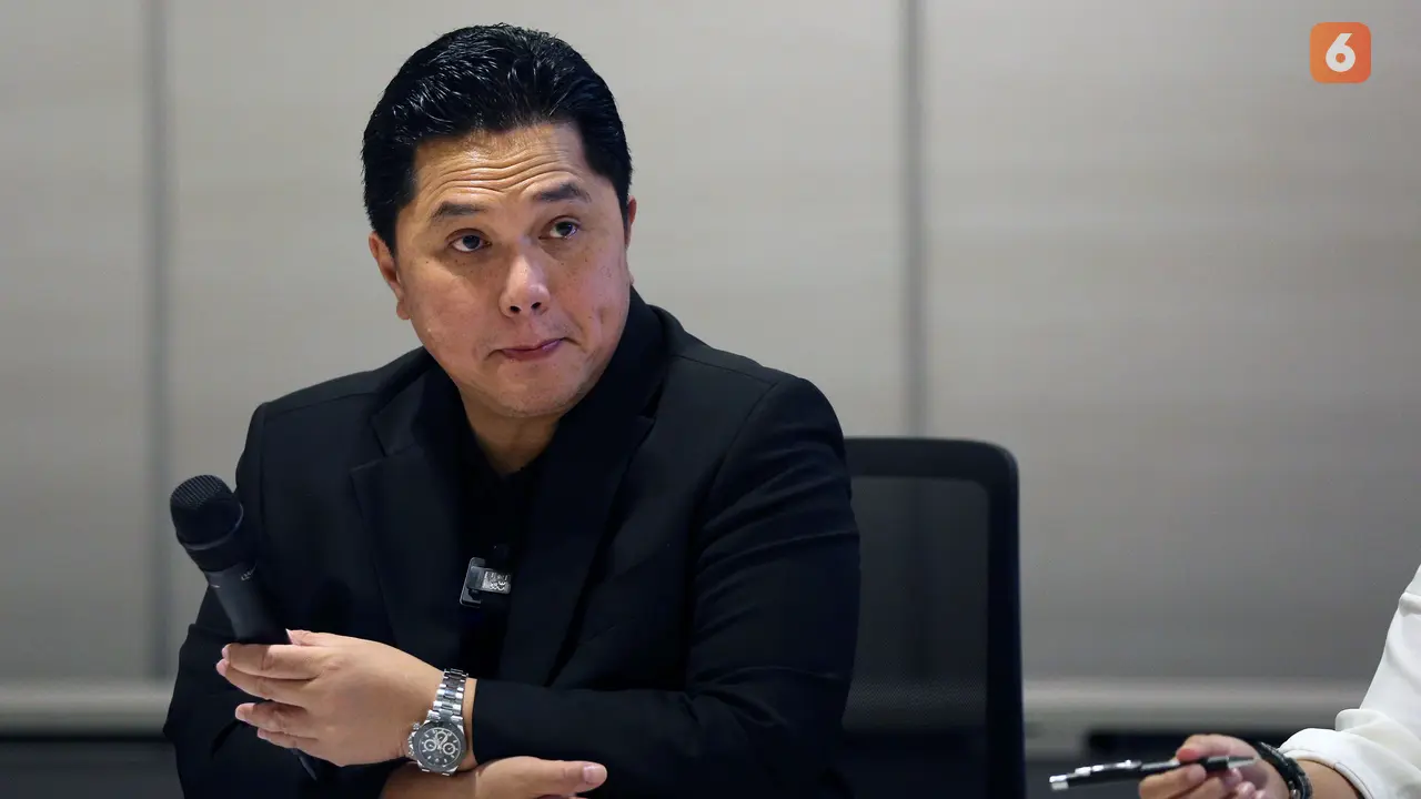 Konferensi Pers Erick Thohir Mengenai Piala Dunia U-17 2023
