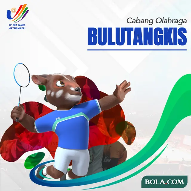 SEA Games - Ilustrasi Cabor Bulutangkis - Ver 2