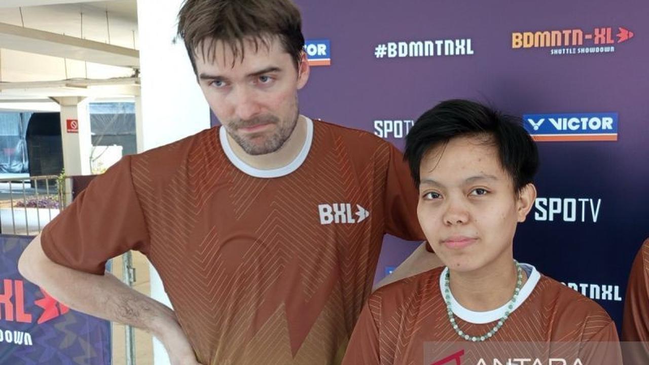 Bikin Kagum! Mathias Christiansen, Pebulu Tangkis Denmark, Makin Fasih Berbahasa Indonesia di BDMNTN-XL Jakarta 2025