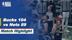 Berita video highlights game 6 semifinal wilayah timur NBA Playoffs 2021 antara Milwaukee Bucks melawan Brooklyn Nets yang berakhir dengan skor 104-89, Jumat (18/6/2021) pagi hari WIB.