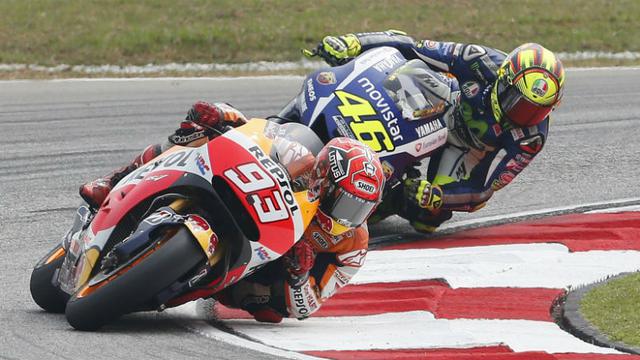 Rossi vs Marquez