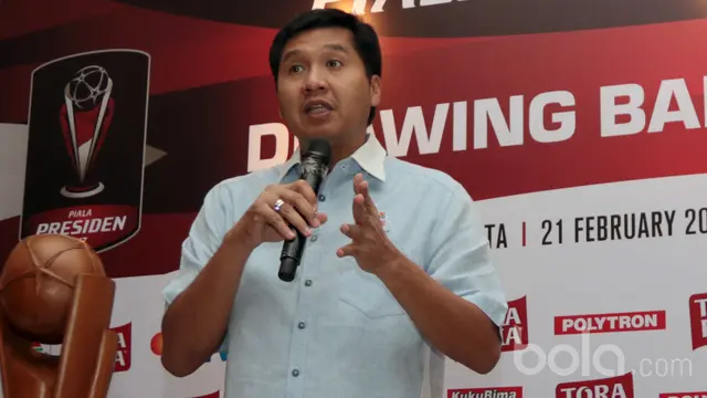 Piala Presiden 2017, Drawing 8 Besar, Bola.com, Maruarar Sirait