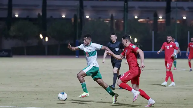 Foto: Uji Coba Jelang Piala AFF 2020, Timnas Indonesia Harus Akui Keunggulan Afghanistan
