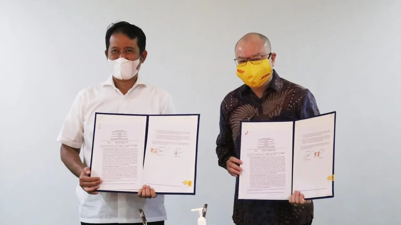 Pelindo I dan DHL Global Forwarding Bekerjasama Perkuat Logistik di Kuala Tanjung