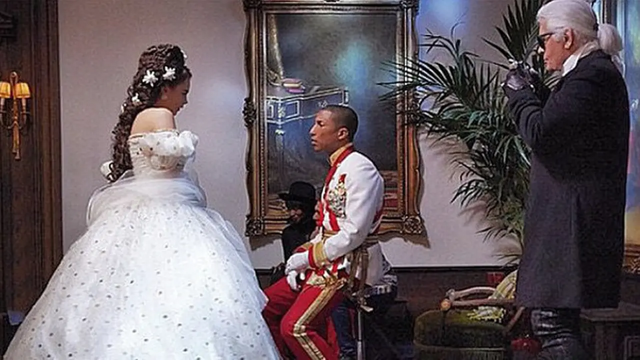 Cara Delevingne & Pharrell Williams for Chanel 1114