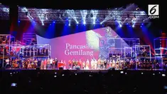 Dalam rangka memperingati HUT ke-72 RI, UKP Pancasila menggelar pagelaran seni bertema Pancasila Gemilang.