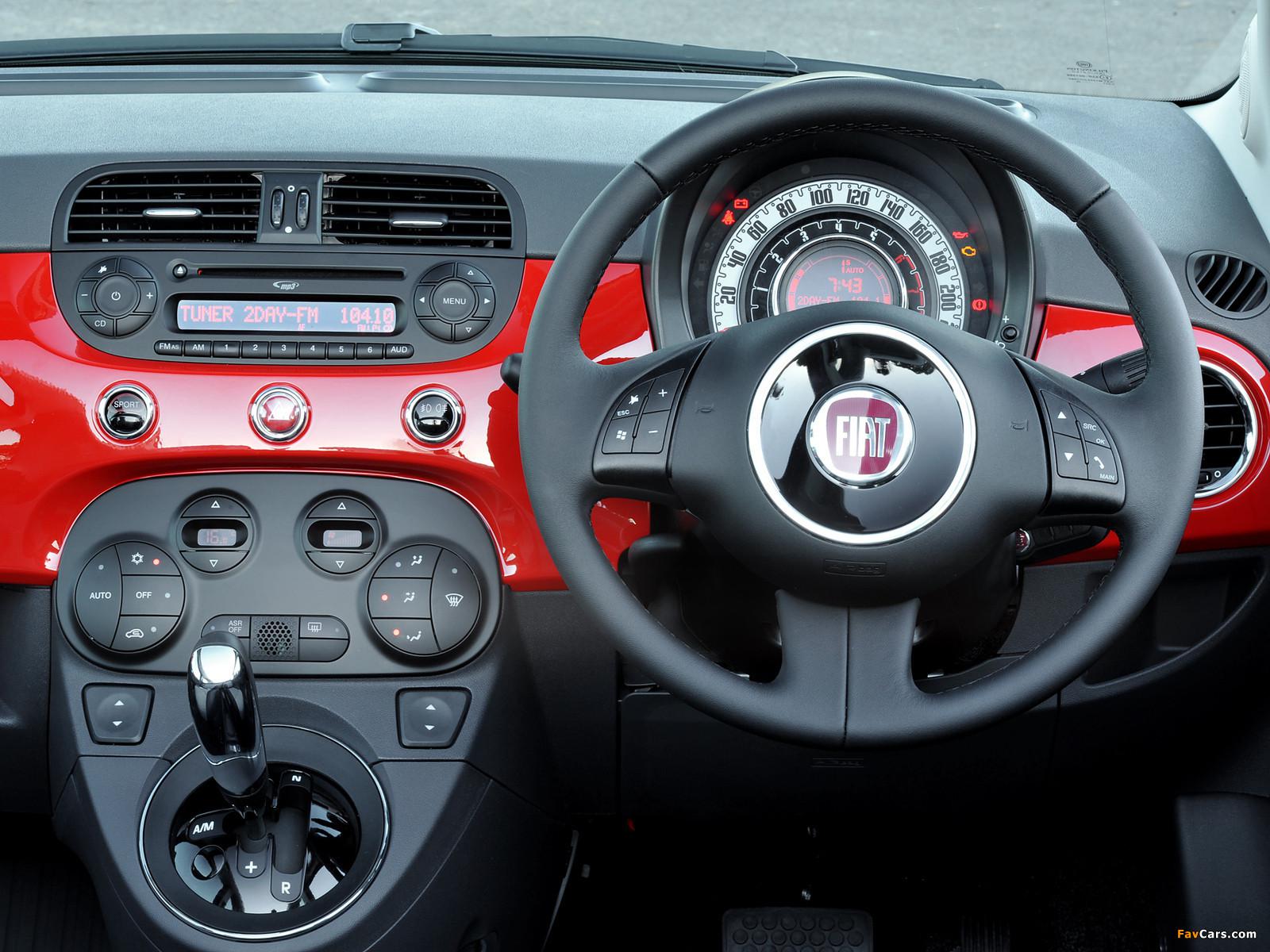 Interior Fiat 500 (favcars.com)