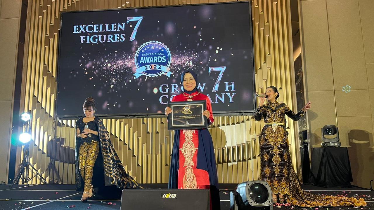 Ana Sopanah Supriyadi meyabet penghargaan Excellent Figures di Bidang State Budget Innovator ajang Radar Malang Awards 2022. (Ist).