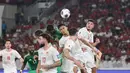 Anak asuh Shin Tae-yong tercatat melakukan 19 kali tekel terhadap lawan. Selain itu, ada tujuh intersep, 48 kali pemulihan, dan 38 sapuan. (Bola.com/Abdul Aziz)