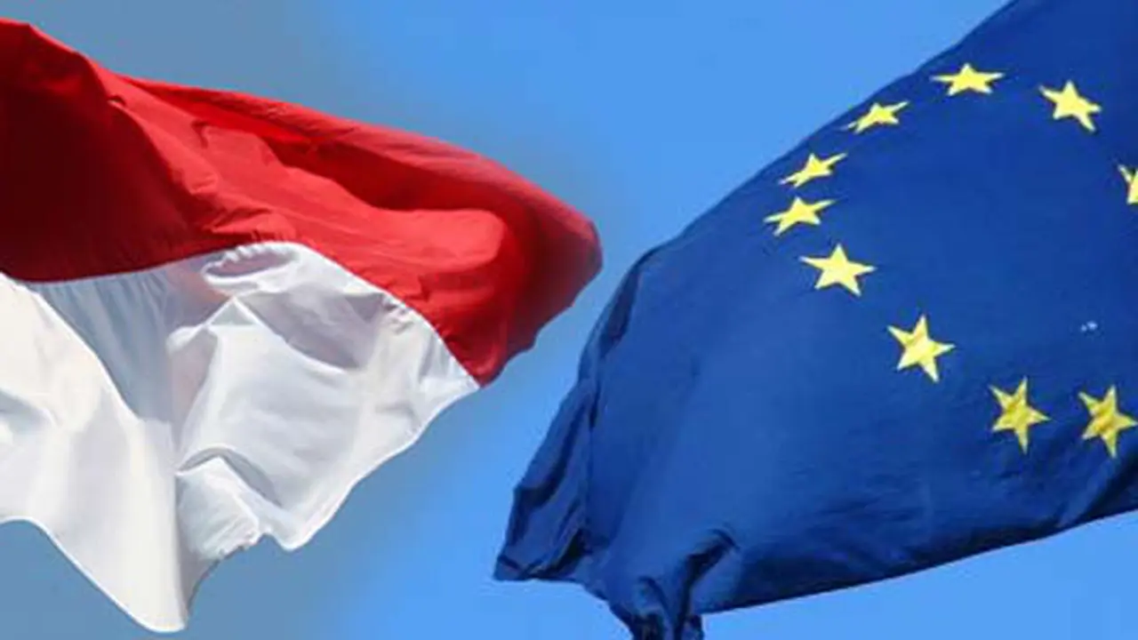 Bendera Uni Eropa - Indonesia