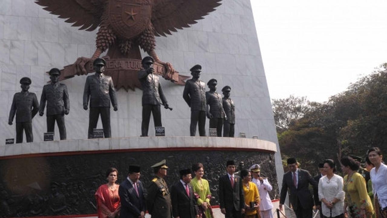Presiden Jokowi peringati Hari Kesaktian Pancasila di Lubang Buaya