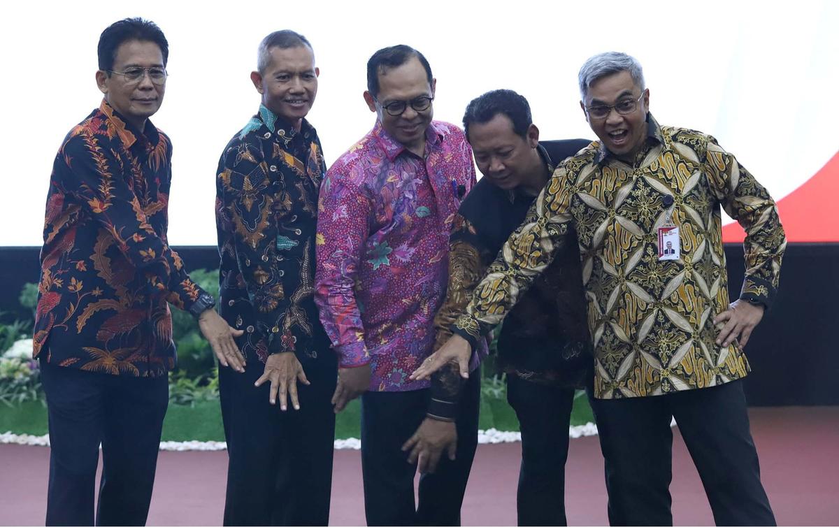 Pimpinan dan Dewas KPK ucap pakta integritas