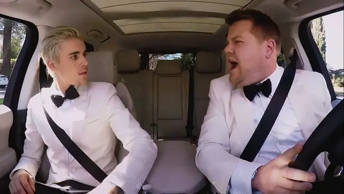 Usai Hadiri Grammy, Justin Bieber Langsung 'Karaokean'