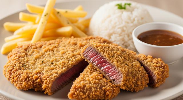 Bistik Daging Sapi Goreng Tepung Sederhana