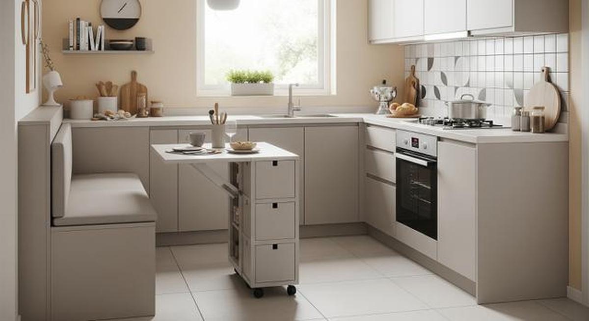8 Ide Tata Letak Kitchen Set L-Shape untuk Dapur Kecil, Bikin Nyaman saat Masak
