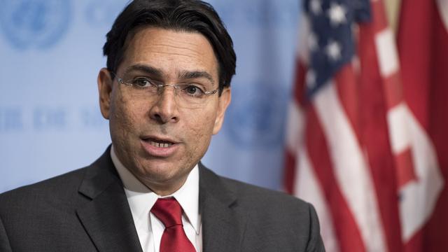 Duta Besar Israel untuk PBB, Danny Danon, berpidato dalam sebuah kesempatan - AFP