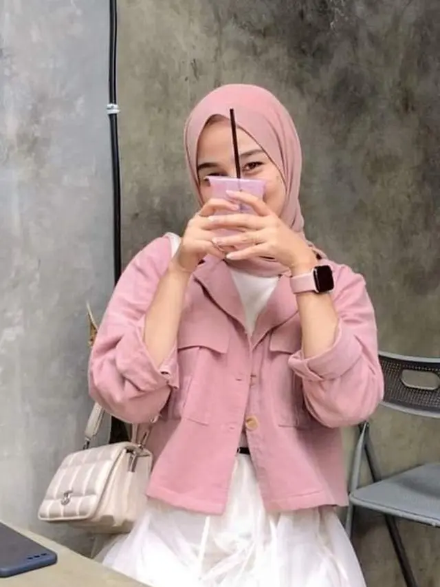 atasan warna pink 1