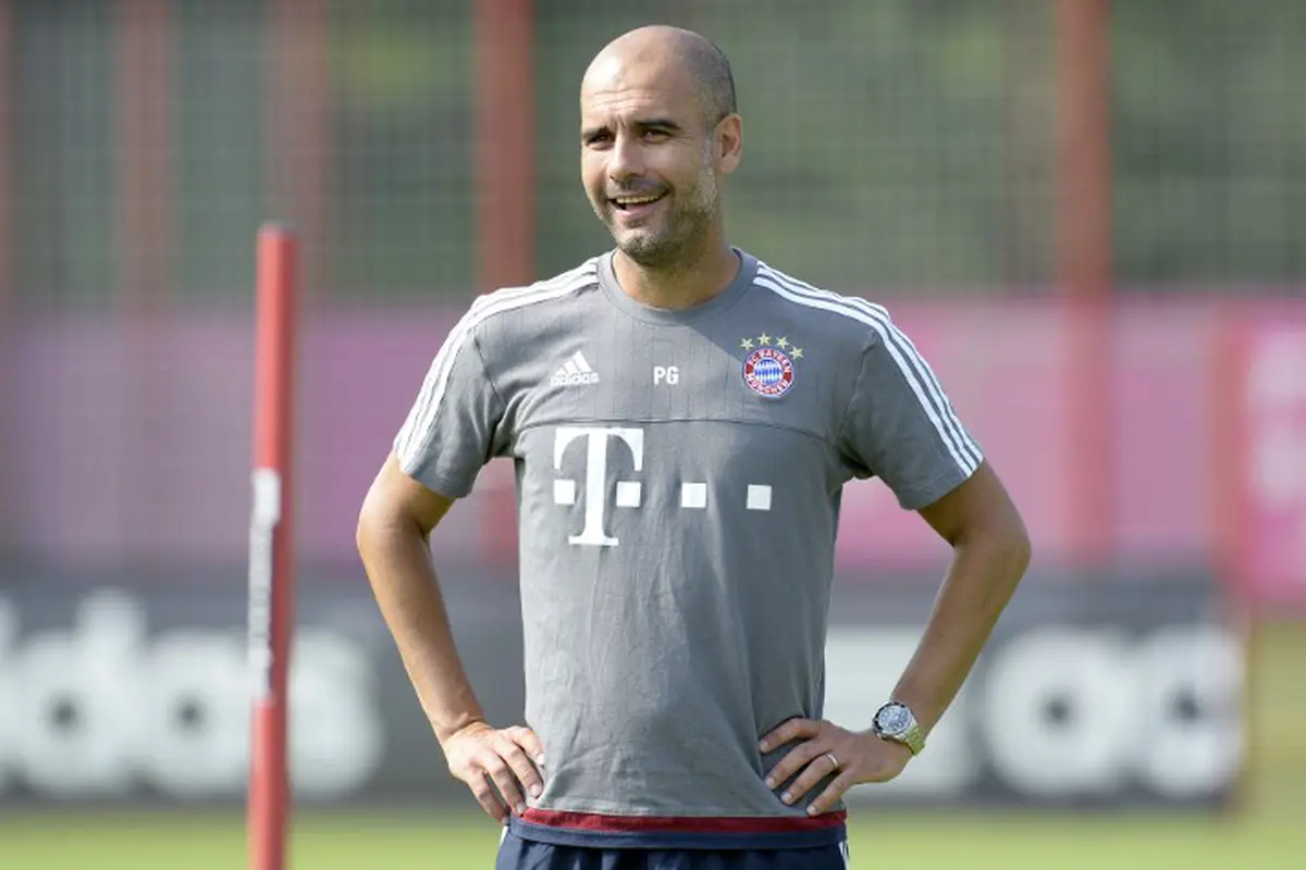 Pep Guardiola (AFP PHOTO / CHRISTOF STACHE)