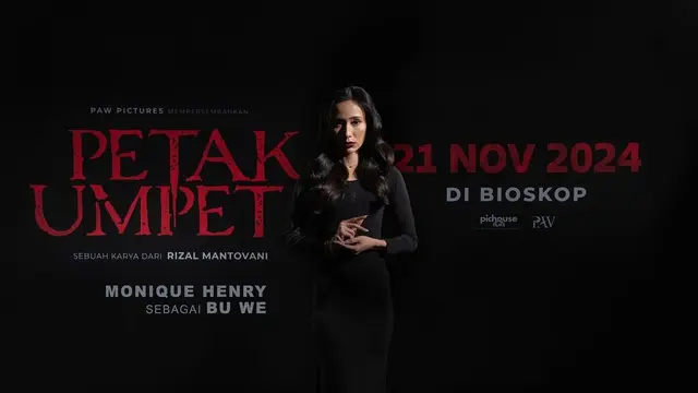 Monique Henry sebagai Wenda dalam film Petak Umpet. (Foto: Dok. Instagram @moniquehenry27)
