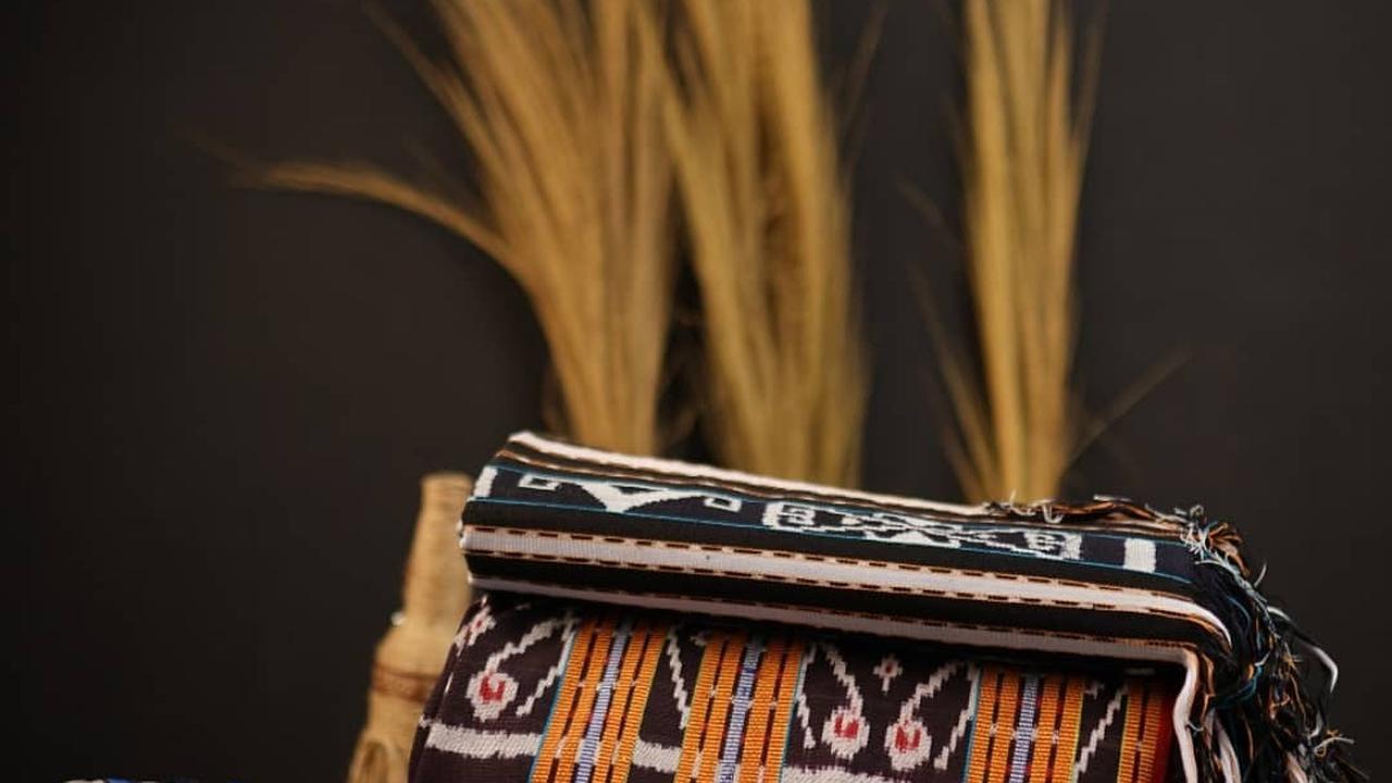 Produk tenun Dua Moong Tenun. ©Facebook/Tarakan Tourism