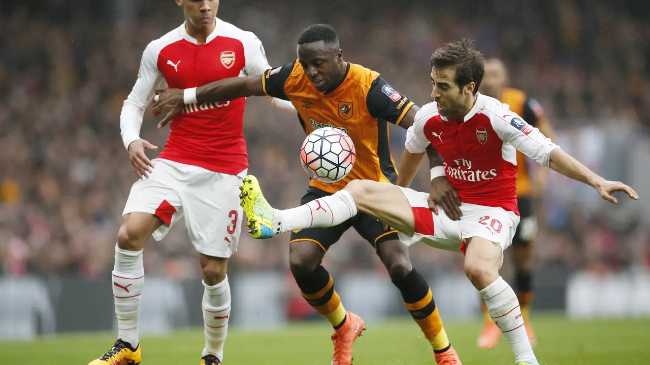 Arsenal vs Hull City (Liputan6)