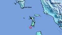 Analisis BMKG, Pemicu Gempa Magnitudo 6,1 di Nias Selatan