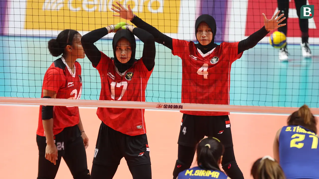 Timnas Bola Voli Putri Indonesia kalah dari Thailand di SEA Games 2023.