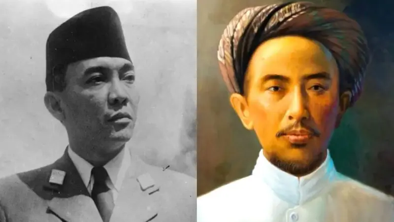 Bung Karno dan KH Ahmad Dahlan