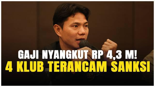 Skandal kembali mencuat di sepak bola Indonesia! APPI (Asosiasi Pesepakbola Profesional Indonesia) mengungkapkan ada 4 klub Liga 1 yang masih menunggak gaji 15 pemain dengan total mencapai Rp43 miliar.