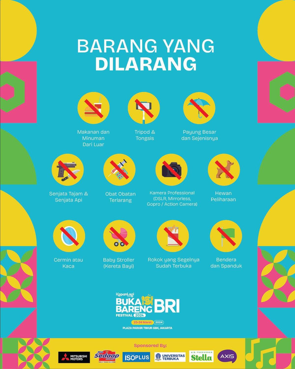 KapanLagi Buka Bareng BRI Festival 2025 Segera Hadir, Berikut Barang yang Wajib Kalian Bawa ke Venue Nanti!