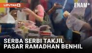 Pasar Takjil Benhil, Jakarta Pusat merupakan Pasar Ramadhan yang sudah mulai dipenuhi pembeli mulai pukul 1 siang. Pasar ini menawarkan takjil yang beragam, mulai dari sop buah hingga bubur sumsum. Begini tanggapan pengunjung dan para penjual terkait...