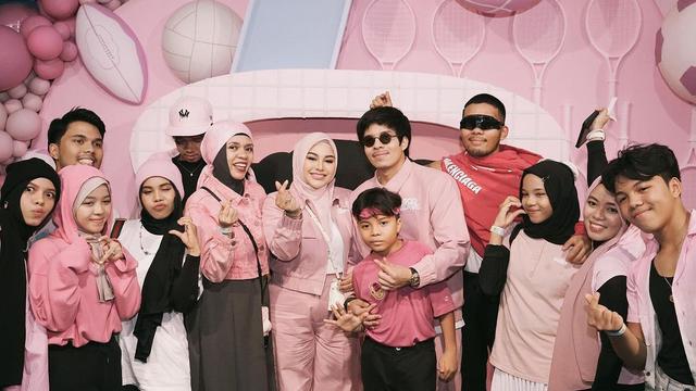 Gaya Serba Pink Ashanty, Krisdayanti, dan Geny Faruk, Tampilan Bak ABG Para Nenek Ameena di Pesta Ultah