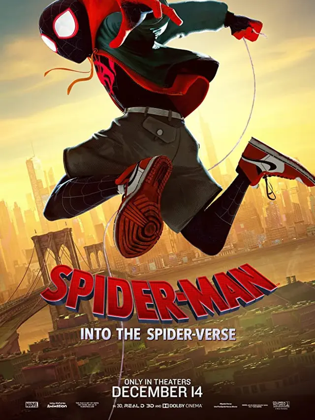 Poster film Spider-man Into The Spider-verse. (Foto: IMDb/ Columbia Pictures)