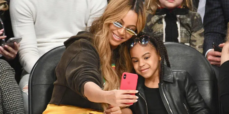 Beyonce-Blue Ivy Carter-NBA All-Star Game 2018