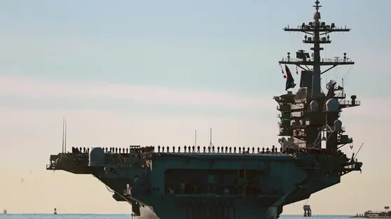 Kapal Induk AS Rehat di Thailand Usai Berlayar 250 Hari dan Terlibat Perang Iran