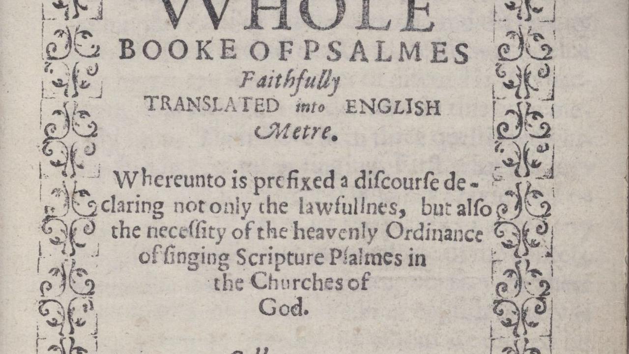 7. Bay Psalm Book<br>