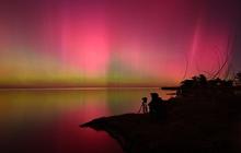 FOTO: Penampakan Aurora Langka Dipicu Badai Matahari Ekstrem Hiasi Langit Selandia Baru