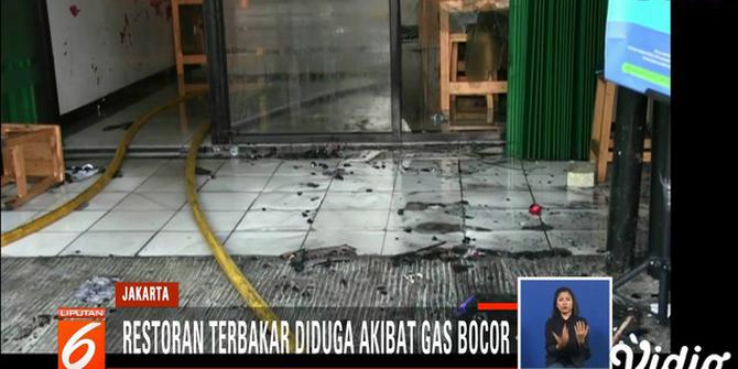 Luluh Lantak, Begini Kondisi Restoran di Tebet Usai Ledakan Gas