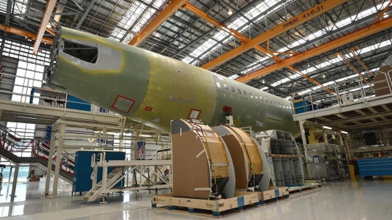 Intip dapur perakitan Airbus pertama di Amerika Serikat