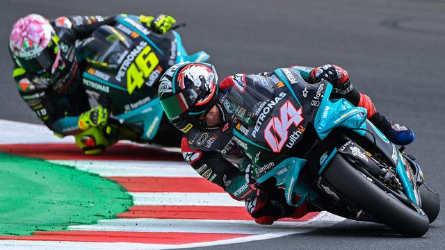 Andrea Dovizioso dan Valentino Rossi