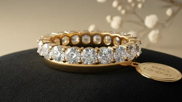 Cincin nikah emas London yang menawan/Gemini AI