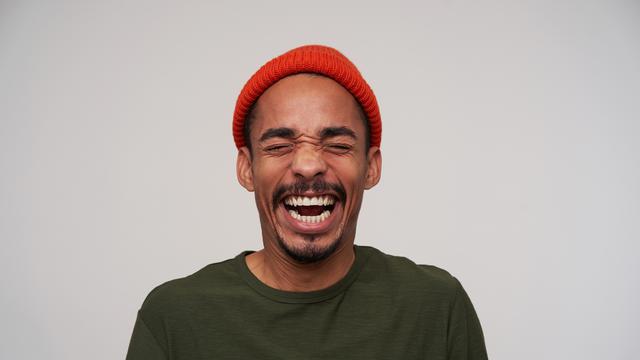 Ilustrasi lucu, tertawa