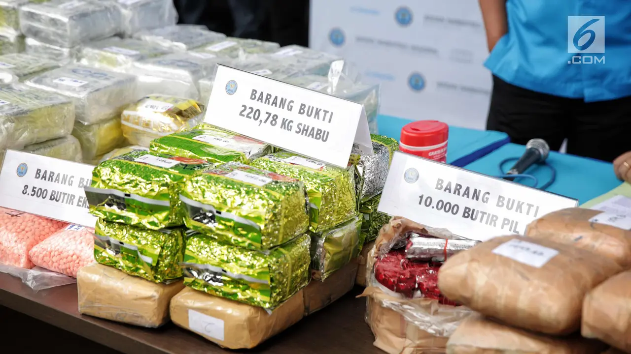 BNN Bongkar Sindikat Narkoba Jaringan Malaysia